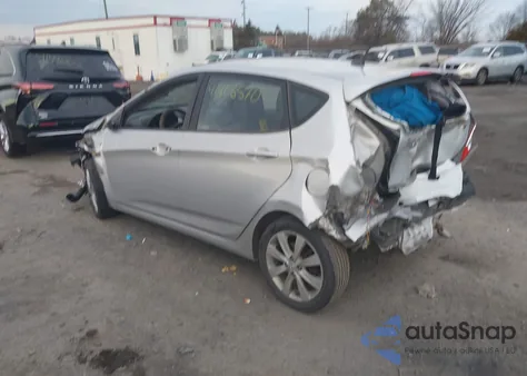 2012 Hyundai Accent Se z USA, uszkodzony, nr VIN KMHCU5AE8CU017467